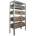 Promet Метален стелаж s9 240х80х40 6 рафта