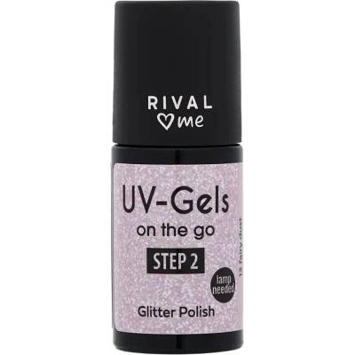 RIVAL Loves Me Lak na nehty UV gel 13 Fairy Dust