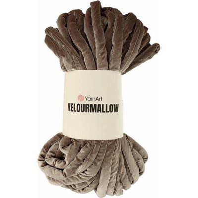 YarnArt Velourmallow 7105 hnedo sivá