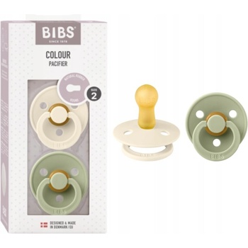 Bibs Colour cumlíky kaučuk sage ivory 2ks 47888