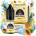 Bombo Bar Juice Pineapple Papaya Ice Nic Salts 10ml
