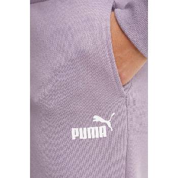 PUMA Спортен панталон Puma в лилаво с изчистен дизайн (586841)