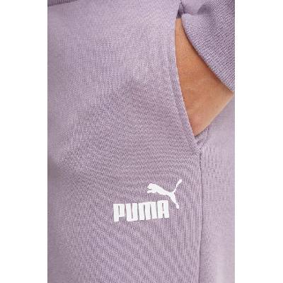 PUMA Спортен панталон Puma в лилаво с изчистен дизайн (586841)