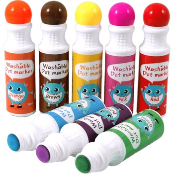 Foska Флумастери Washable Dot, 8 цвята (1010180113)