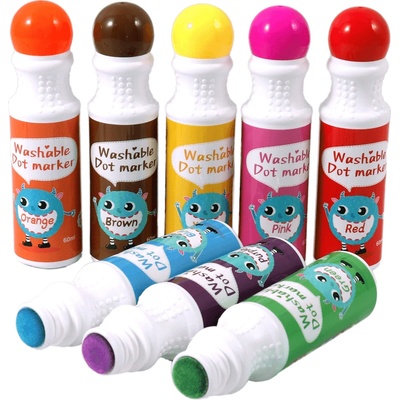 Foska Флумастери Washable Dot, 8 цвята (1010180113)