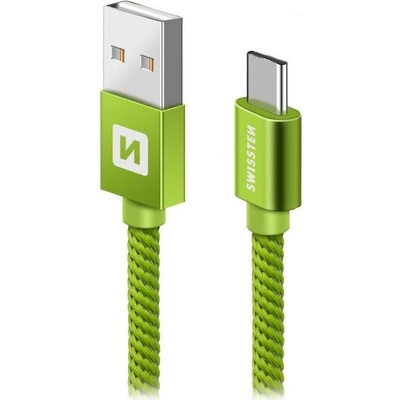 Swissten 71521207 USB/USB-C, 1,2m, zelený