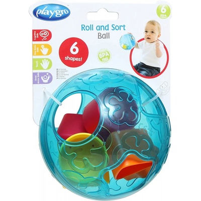 Playgro vkládací míček s tvary