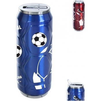 Orion Termoska plechovka Orion futbal 500 ml modrá