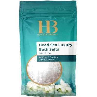HB Dead Sea Minerals Luxusná soľ do kúpeľa 500 g