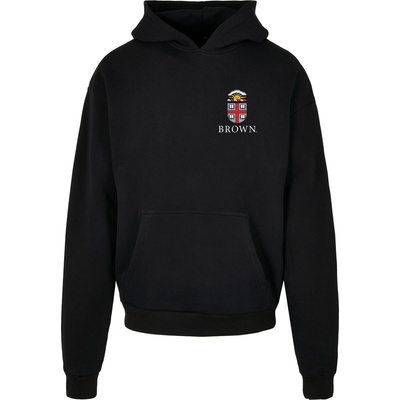 Urban Classics Суичър Brown University - Emblem Ultra Heavy Hoody black XXLUB-MP5006333-00007 - Тъмносив, размер XXL