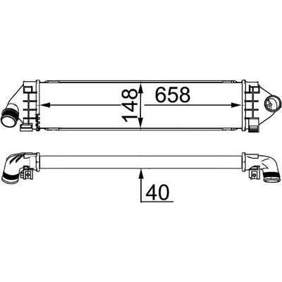 Chladič turba MAHLE CI 394 000S CI 394 000S