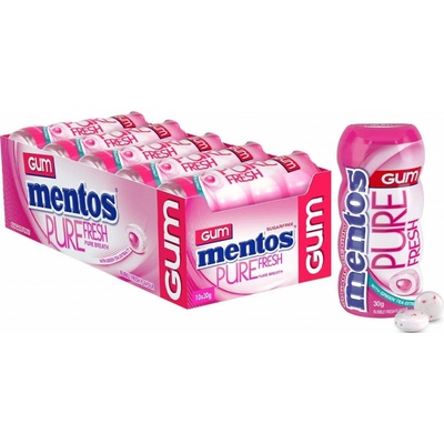 Mentos Pure Fresh Gum Bubble 10 x 30 g