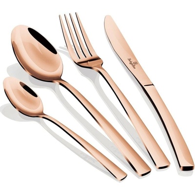 Rosegold Metallic Line Súprava príborov nerez mirror 16 ks