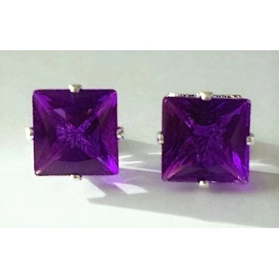 Big SQUARE Diamond Purple 895