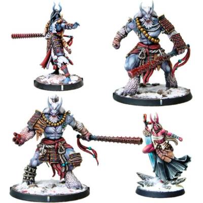 Разширение за настолна игра Eldfall Chronicles: Northern Wind - Oni Clans Faction Starter (ECNWRP02)