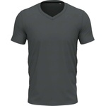 Stedman stretch-t v-neck st9610 / Мъжка еластична тениска с v-образно деколте - шистово сива l (st9610slgl)