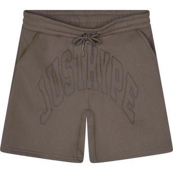 Image 1 of Hype Поларени къси панталони Hype Men's Fleece Jogger Shorts - Brown