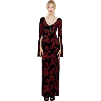 KILLSTAR дамска рокля KILLSTAR - Pandora's Rose - Black/Red - KSRA013581