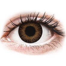 MaxVue Vision 3 Tones Brown trojmesačné dioptrické 2 šošovky
