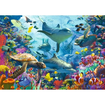 Ravensburger - Puzzle Coral Reef Retreat - 1 000 piese