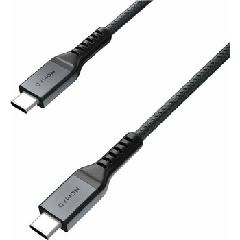 Nomad Кабел Nomad Kevlar (NM01322085), от USB C(м) към USB C(м), 3m, 100W, черен (NM01322085)