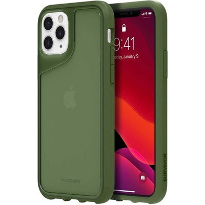 Griffin Survivor Strong - хибриден удароустойчив кейс за iPhone 11 Pro (зелен)