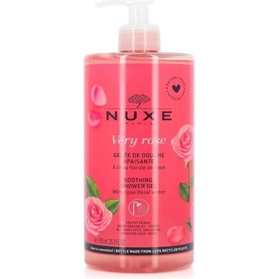 Nuxe Very Rose Soothing Sprchový gél 750 ml
