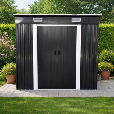 BestBerg BBSH-407A 2,8 m² 130 x 213 x 191 cm antracitovábiela