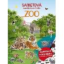 Sametová samolepková knížka - Zoo