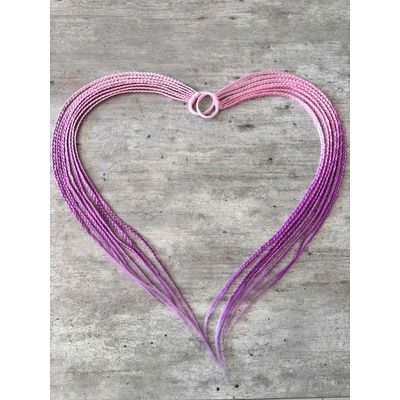 Copíky na gumičke Pink - Fiolet
