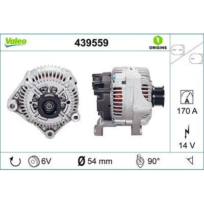 Alternátor VALEO 439559
