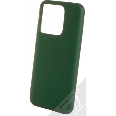 Pouzdro 1Mcz Matt TPU ochranné silikonové Xiaomi Redmi 10A tmavě zelené