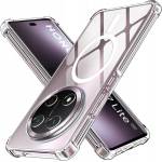Techsuit Калъф за Honor Magic7 Lite / X9c - Techsuit - Удароустойчив Clear Silicone MagSafe - Прозрачен (KF2347966)