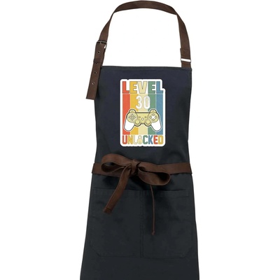 Drevené uhlie Gaming narodeniny 30 Zástera Vintage