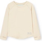 Mini A Ture Детска спортна тениска Mini A Ture Kid's Matcarab L/S T-Shirt Sport shirt - Papyrus White - размер 140 (704-5761-0316)