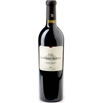 Chateau Buera Červené Saperavi gruzínské suché červené 2018 13,8% 0,75 l (holá láhev)