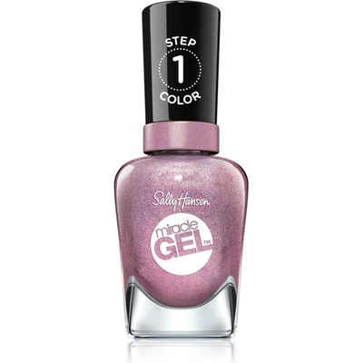 Sally Hansen Miracle Gel гел лак за нокти без използване на UV/LED лампа цвят 564 Metro Midnight 14, 7ml