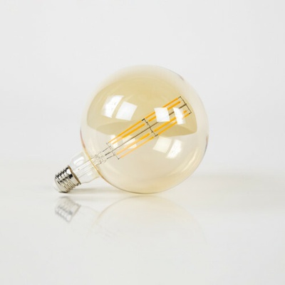 Filament LED žiarovka 84-69 Ø15cm Amber glass - Komfort-nábytok