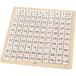 Viga Toys Дървена игра с букви и цифри, Viga (44510)