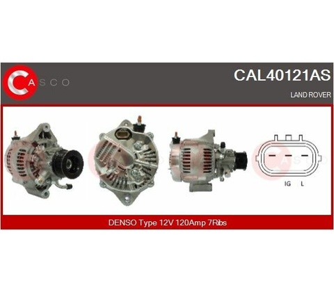 Alternátor CASCO CAL40121AS