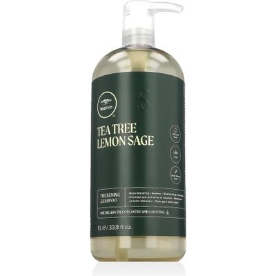 Paul Mitchell Tea Tree Lemon Sage Thickening Shampoo 1000 ml шампоан с лимон и чаено дърво за обем и енергия на косата унисекс