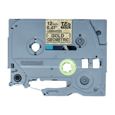 Brother TZe-MPGG31 черно върху златно геометрично 4 метра дължина (TZEMPGG31)