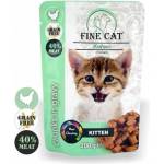 Fine Cat Pouch Kitten Chicken 100gr - Беззърнен пауч за подрастващи котки с пилешко месо 100гр