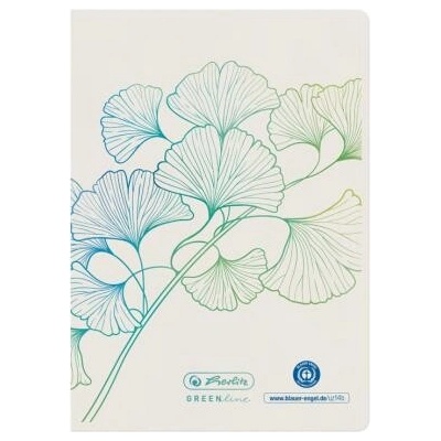 Herlitz Zošit Greenline Ginko A6 linajkový