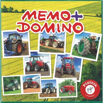 Piatnik Pexeso & Domino: Traktory