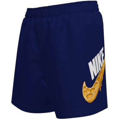 Nike Swim-Waffle Swoosh 4 inch chlapecké plavky modrá