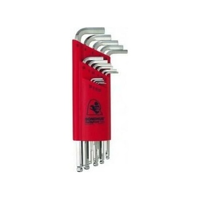 Bondhus 15 sada L-klíčů metrické chromované BD17095