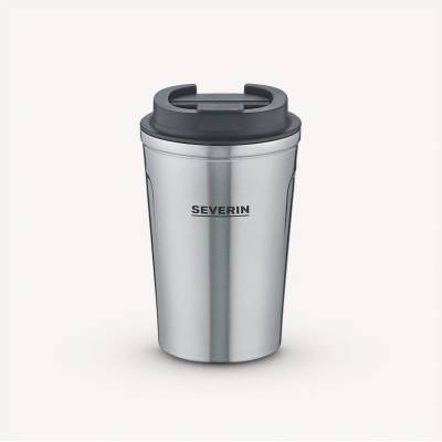Severin termohrnek 350 ml stříbrný