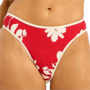 Seafolly Дамско бикини долнище Seafolly Mayflower High Leg Pant Bikini bottom - Cosmo Red - размер 34 (EU) (150-6638-0212)