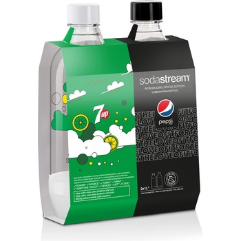 Sodastream Jet TwinPack 7UP & Pepsi Max 1l
